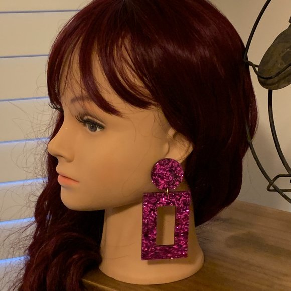 New Without Tags Fred & Ginger (Australian Designer) Sass Statement Dangles - Picture 6 of 8